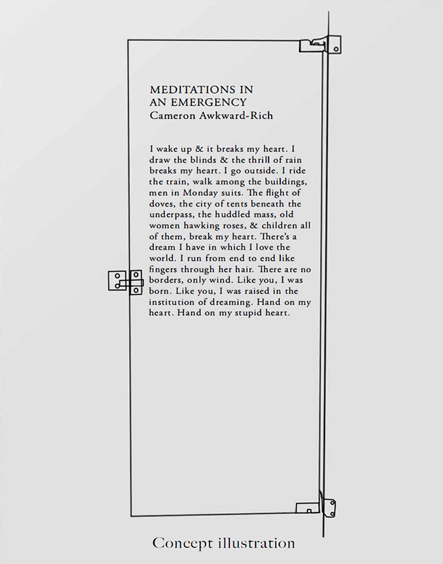 image of poem titled If These Walls Could Talk...