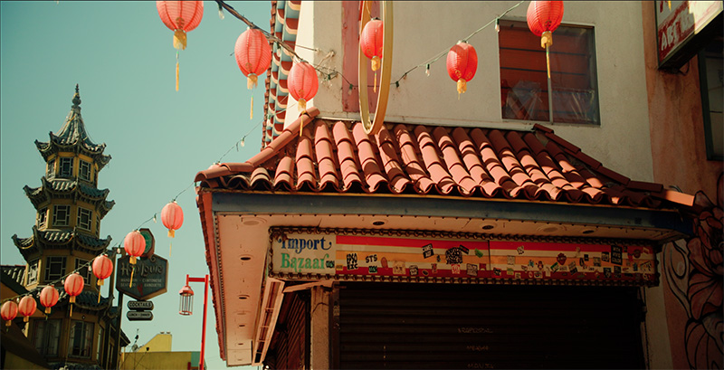 image of Lena Chen serving food to a group of women