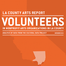 Volunteers in Arts Nonprofits in LA County
